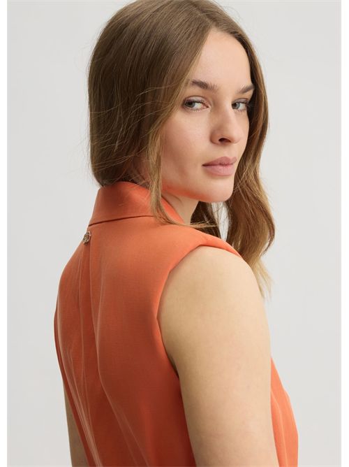 gilet donna terracotta LIU JO | WA5133T4818/71446